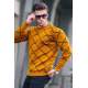 Mustard Designed Knitwear Sweater 5988 - Hardal