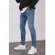 Madmext Men Skin Fit Blue Jeans 5712 - Açık mavi