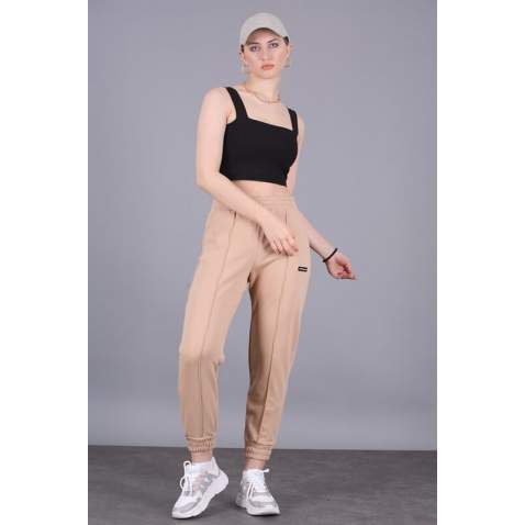 Mad Girls Camel Jogger Sweatpants MG303 - Camel