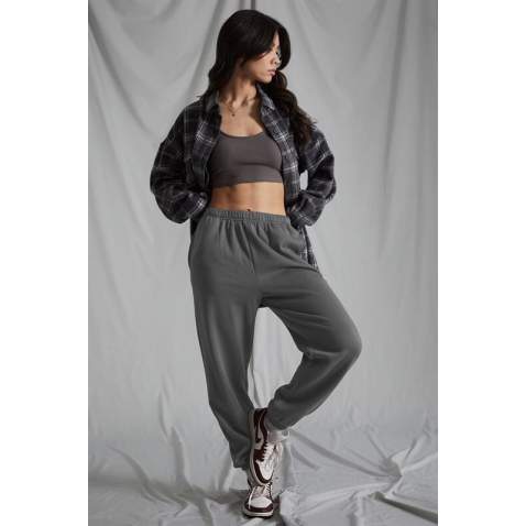 Women Anthracite Oversize Sweatpants MG1235 - Antrasit