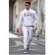 Madmext Men Marl Snow Tracksuit 5284 - Karmelanj