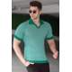 Madmext Men Green Polo T-shirt 5077 - Yeşil