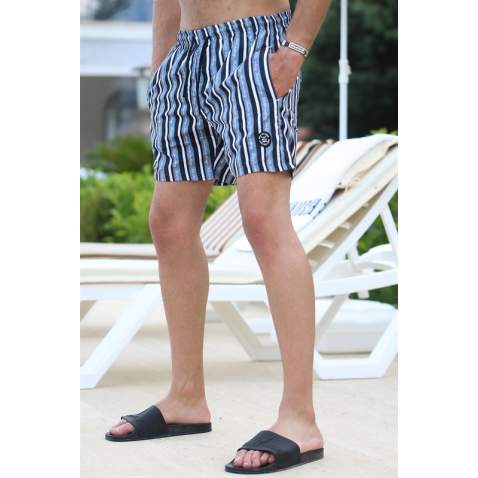 Madmext Men Red Swim Shorts 5070