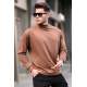 Madmext Men Brown Sweatshirt 5329 - Kahverengi