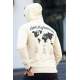 MMadmext Men Printed Beige Sweatshirt 5297 - Bej