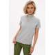 Mad Girls Turtleneck Gray T-shirt Mg1066 - Gri