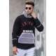 Madmext Men Black Sweatshirt 2699 - Siyah