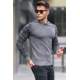 Anthracite Designed Knitwear Sweater 5770 - Antrasit