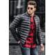 Madmext Men Black Jacket 9606 - Siyah