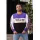 Madmext Men Printed Purple Sweatshirt 2844 - Mor