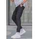 Men Black Cargo Trousers 5463 - Siyah