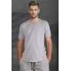 Madmext Men Gray T-shirt 5194 - Gri