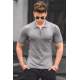 Madmext Men Anthracite Polo T-shirt 5075 - Antrasit