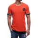 Madmext Orange Printed T-shirt for Men 2623 - Turuncu