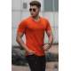 Madmext Men Orange T-shirt 5281 - Turuncu