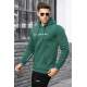 Madmext Green Hoodie Sweatshirt 4784 - Yeşil