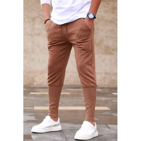 Madmext Brown Sweatpants For Men 5432 - Kahverengi