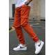 Men Tile Red Cargo Trousers 5447 - Kiremit