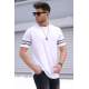 Madmext Men White T-shirt 5381 - Beyaz