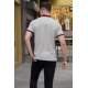 Dye Gray Polo T-Shirt 5888 - Boyalı gri