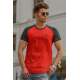 Madmext Claret Red T-shirt for Men 4523 - Bordo