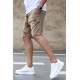 Madmext Regular Fit Men Brown Shorts 5401 - Kahverengi