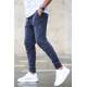 Madmext Men Basic Navy Blue Sweatpants 4207 - Lacivert