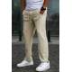 Beige Basic Trousers 5479 - Bej