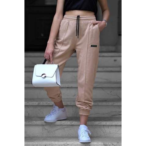 Mad Girls Camel Jogger Sweatpants MG303 - Camel