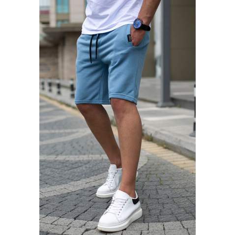 Madmext Men Blue Shorts 4842 - Mavi