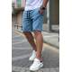 Madmext Men Blue Shorts 4842 - Mavi