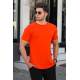 Madmext Men Orange T-shirt 4951 - Turuncu