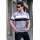 Men Dark Gray Polo T-Shirt 5730 - Koyu gri