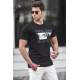 Madmext Men Black T-shirt 5224 - Siyah