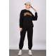 Mad Girls Black Tracksuit MG944 - Siyah