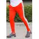 Mens Sweatpants In Striped Design Orange Color 2926 - Turuncu