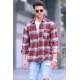 Brick Red Plaid Shirt 5542 - Kiremit