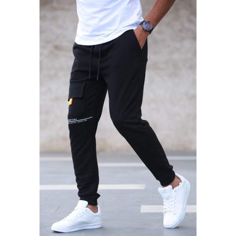 Madmext Men Black Trousers 5420 - Siyah