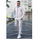 Madmext Beige Tracksuit For Men 5660 - Bej