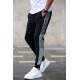 Madmext Black ''The Original'' Striped Sweatpants 4218 - Siyah