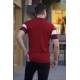 Men Maroon Polo T-Shirt 5730 - Bordo