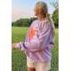 Mad Girls Pink Sweatshirt MG1224 - Lila