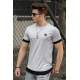 Madmext Grey Printed T-shirt for Men 4489 - Gri