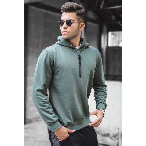 Madmext Men Khaki Sweatshirt 5334 - Haki