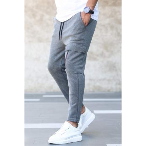 Madmext Men Anthracite Sweatpants 4834 - Antrasit