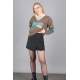 Mad Girls Brown Sweater MG1279 - Kahverengi