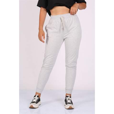 Mad Girls Gray Sweatpants MG1201 - Gri