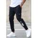 Madmext Men Printed Navy Blue Sweatpants 4079 - Lacivert