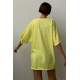 Mad Girls Oversize Yellow T-shirt MG1354 - Sarı