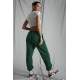 Women Dark Green Oversize Sweatpants MG1235 - Koyu yeşil